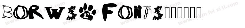 Borwse Fonts字体转换